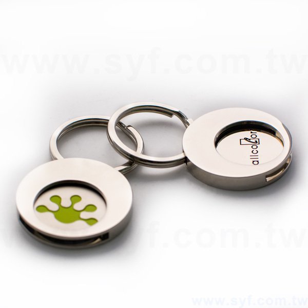 造型鑰匙圈-金屬可換代幣創意鑰匙圈禮贈品-金屬鑰匙圈訂做-客製化鑰匙圈